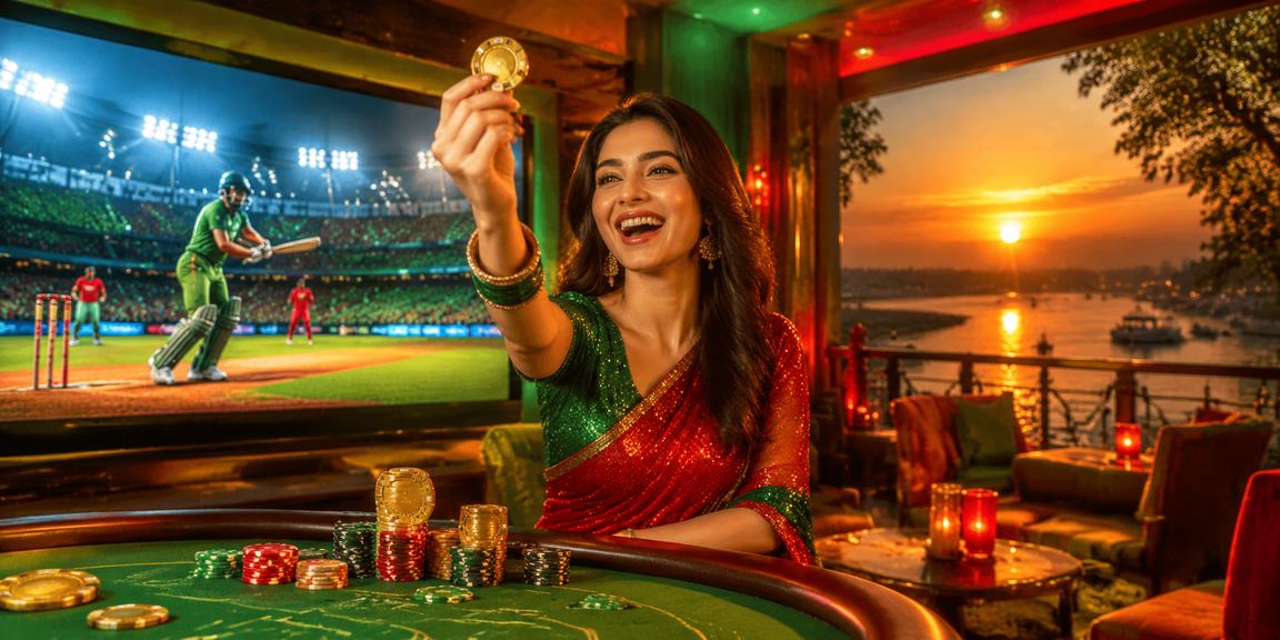 বগুড়ায় লাল-সবুজ পোশাকে ক্রিকেট বেটিং উপভোগকারীর দৃশ্য 4555