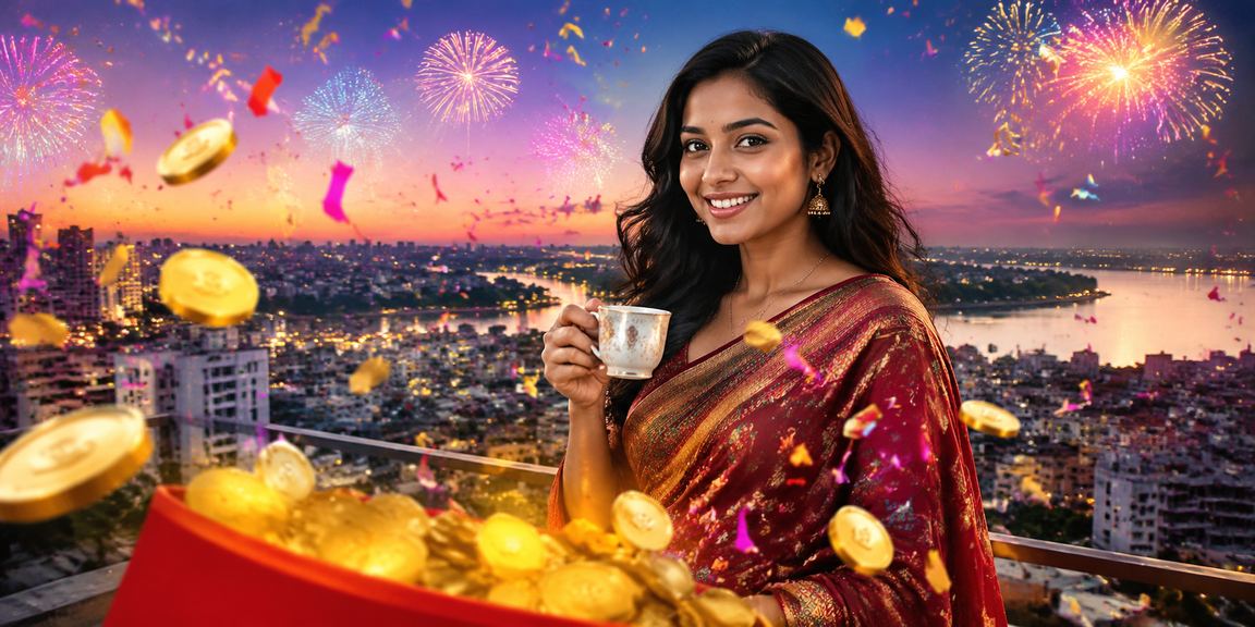 ময়মনসিংহে লাল খাম বোনাস হাতে বাংলাদেশি মডেলের সচেতন গেমিংয়ের দৃশ্য